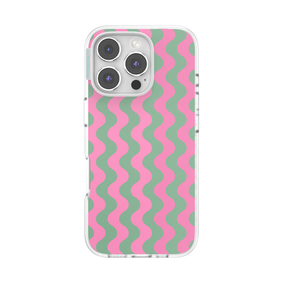 Wavy Flamingo — iPhone 16 Pro MagSafe Case